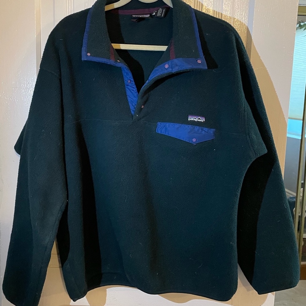 Old school Patagonia fleece Pullover- Synchilla